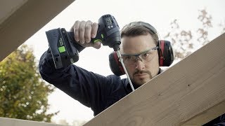 Cordless impact screwdriver  TID 18  Festool [upl. by Airoled]