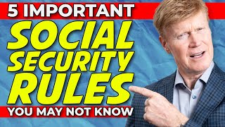 5 Important Social Security Rules Most Americans Don’t Know But Need To 🧐 [upl. by Serica489]