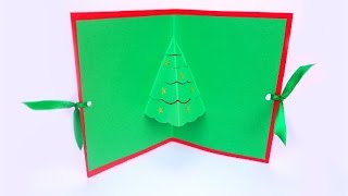 Come realizzare un biglietto di Natale in 3D [upl. by Nicki]