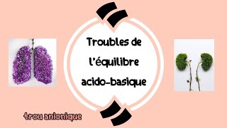 troubles de léquilibre acidobasique quotp01quot  trou anionique Acidose métabolique  quotبالعربيةquot [upl. by Waddell]