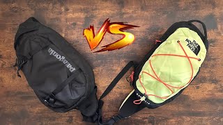 Patagonia Atom 8L vs The North Face Borealis Slingbag [upl. by Maximo]