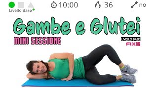 Esercizi Per Glutei Sodi A Casa  Allenamento Glutei Ed Esterno Coscia [upl. by Fasto]