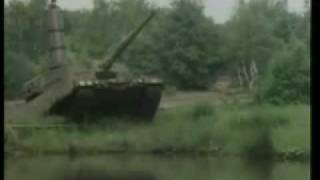 Tank mobility  demonstrated by the Leopard 2 Leclerc amp T90 [upl. by Jerrilyn668]