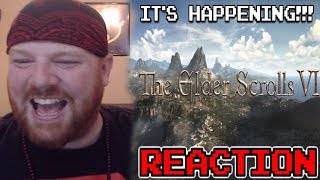 ITS HAPPENING  ELDER SCROLLS 6 TEASER  KRIMSON KB REACTS [upl. by Ysteb]