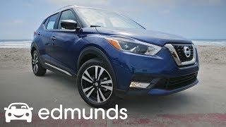 2018 Nissan Kicks First Drive  Edmunds [upl. by Airotal]