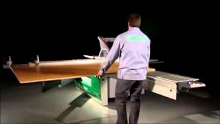 Altendorf F45 Sliding Table Saw [upl. by Lynelle]