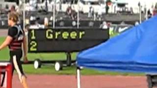 BREAUX GREER breaking another American Record 9129m [upl. by Nivanod]