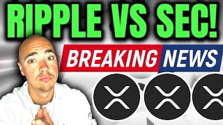 MAJOR XRP NEWS XRP FUTURE WITH RIPPLE VS SEC HEATING UP [upl. by Ayoted]