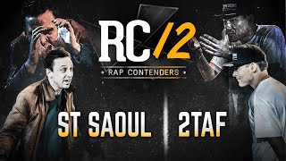 Rap Contenders 12  St Saoul vs 2taf [upl. by Airdnoed421]