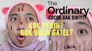 MUKA LANGSUNG CERAH  THE ORDINARY AHA 30  BHA 2 PEELING SOLUTION  Review  First Impression [upl. by Herold603]