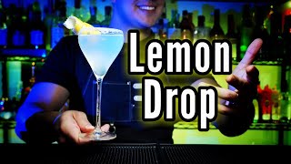 🍋 Cocktail Lemon Drop ⭐️ short La BEBIDA  facil con Vodka [upl. by Bertsche]