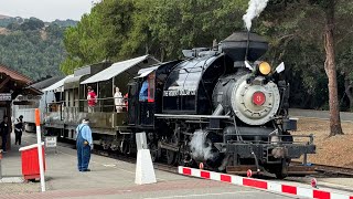 Niles Canyon Railway with Robert Dollar Co 3 operating 91524 [upl. by Kier]