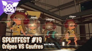 Splatfest 19  Crêpes VS Gaufres  Splatoon 2 [upl. by Owain]