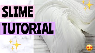 HOW TO MAKE SLIME Simple amp Easy Slime Recipe  2 Minute Easy Slime Tutorial Glue and Borax Slime [upl. by Chilcote]