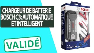 Avis Chargeur de batterie intelligent et automatique Bosch C3 [upl. by Hennie]