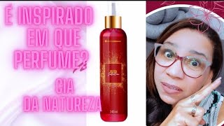 Body Splash Red Seduction ciada natureza  É inspirado em qual perfume [upl. by Evangeline]