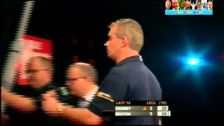 PDC Grand Slam of Darts 2010  Last 16  Hankey VS Beaton [upl. by Adamsen]