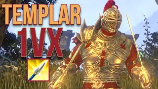 ESO PvP  Gold Road Templar 1vX  A Solo Players Worst Nightmare🤬😡 [upl. by Fenner]