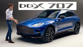 Aston Martin DBX 707 Most POWERFUL Luxury SUV EVER First Look Review  Catchpole on Carfection [upl. by Ahseuqal120]