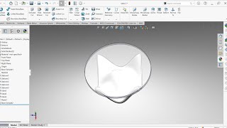 Round table makes use with Solidworks Deform feature  solidworks mechanicalengineering [upl. by Lenno]