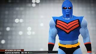 WWE122k17 caw formula Robin mask kinnikuman [upl. by Alexia637]