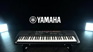 Yamaha PSR E263 Portable Keyboard Black  Gear4music demo [upl. by Semele811]