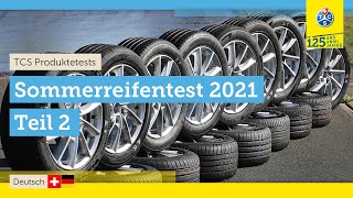 TCS Test Sommerreifen 2021  Teil 2 [upl. by Nurse358]