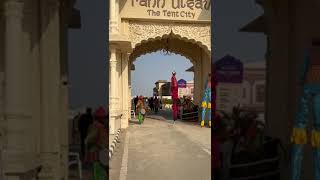 Rann utsav tent city viralreels gujrat [upl. by Fujio]