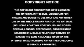 Copyright Notice 2002 Warning Screen [upl. by Ngo]