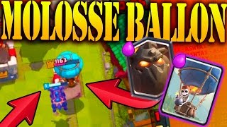 DECK MOLOSSE BALLON FACILE A JOUER   Clash Royale [upl. by Ennairek]