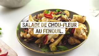 Salade de choufleur asiatique avec du fenouil  foodspring [upl. by Dorn]