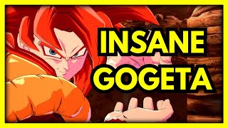 DBFZR ▰ This SS4 Gogeta Was Going In【Dragon Ball FighterZ】 [upl. by Enttirb480]