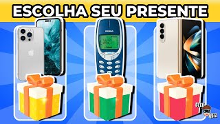 🎁 ESCOLHA SEU PRESENTE  Jogo dos Presentes Geek Quiz [upl. by Akanke]