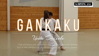 GANKAKU 岩鶴 by Daisuke Ueda JKA HQ Instructor [upl. by Eniac]