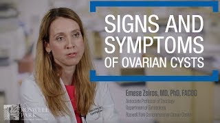 Signs and Symptoms of Ovarian Cysts [upl. by Esila]