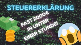 Mit diesen einfachen Tricks über 2000€ Geld zurück  Tutorial Steuererklärung für 202223 in Elster [upl. by Wise]