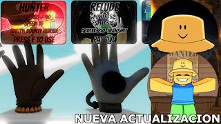 Como Conseguir el HUNTER y RELUDE Glove Explicado  Slap Battles Roblox [upl. by Waterer]