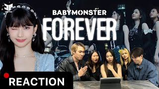 BABYMONSTER  ‘FOREVER’  REACTIONRECAP by DP Dance Studio [upl. by Gerald]