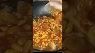 Pork amp Beans Recipefilipinofood ytshortshortviral [upl. by Amargo924]