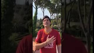 FONSECA canta a cappella l’inno della ROMA  Ricordate questo video❓ [upl. by Simmons]