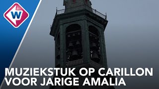 Uit de torens van de Grote Kerk klinkt Amalia Achttien [upl. by Sidnarb]