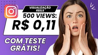 Como COMPRAR VISUALIZAÇÕES no REELS do INSTAGRAM BARATO [upl. by Zilevi635]