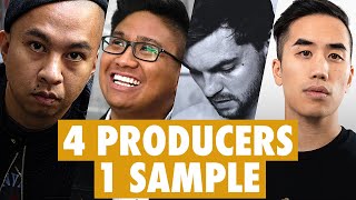 4 PRODUCERS FLIP THE SAME SAMPLE ft llmind Simon Servida The Kount [upl. by Stouffer223]