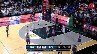 Sagesse VS Beirut  Round 18  Lebanese Basketball Championship [upl. by Anrapa]