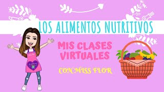 Los Alimentos nutritivos y la pirámide Alimenticia para niños 🤗 [upl. by Rodrique]