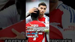 Arsenal vs Leverkusen 41  Goals and Highlights [upl. by Zosema]