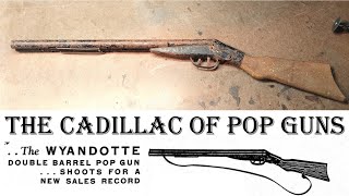 Restoration of a 1930s Wyandotte Toy Pop Gun  All Metal Products Inc Double Barrel Pop Gun [upl. by Jennette177]