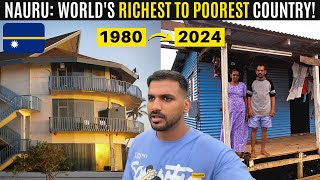 Traveling to Worlds MOST CORRUPT Country NAURU Richest to Poorest 🇳🇷 [upl. by Nyluqcaj]