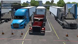 American Truck Simulator Driving Academy ATS 2024 Part 6 [upl. by Nylarac]