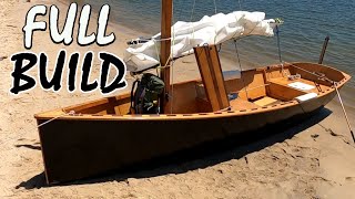 Homemade Plywood Sailing Boat FULL BUILD My Goat Island Skiff [upl. by Karyn]